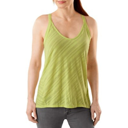 Smartwool Burnout Tank - Womens, Citron, Medium, SW0SF156758M