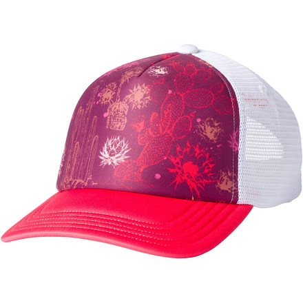 Smartwool Cactus Crop Trucker Cap, Watermelon, 1FM, SW016286669-1FM
