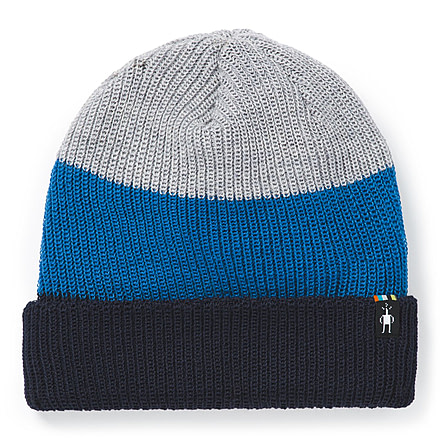 Smartwool Cantar Colorblock Watchcap, Deep Navy, One Size, SW016434092-1FM