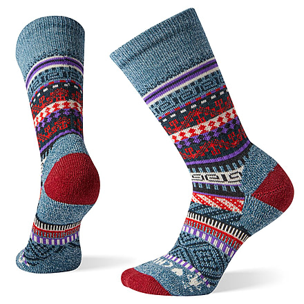 Smartwool CHUP Pasto Crew Socks - Womens, Multi Donegal, Medium, SW004070B88-M
