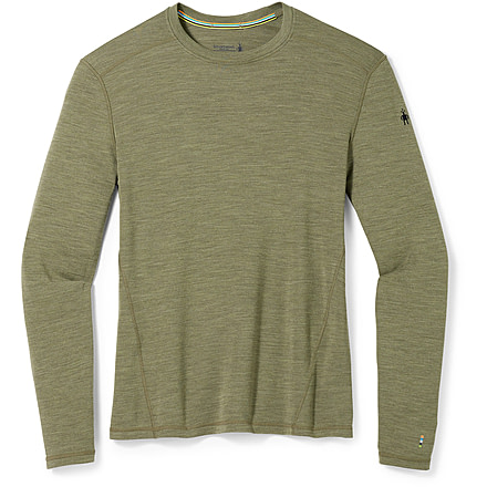Smartwool Classic Thermal Merino Base Layer Crew - Mens, K66 Winter Moss Heather, Small, SW016349K66S