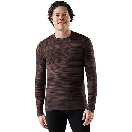Smartwool Classic Thermal Merino Base Layer Crew - Mens, Mink Color Shift, Small, SW016349Q08100S000