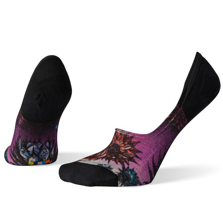 Smartwool Curated Cactus Crop No Show Socks - Womens, Multi Color, Medium, SW004049150-M