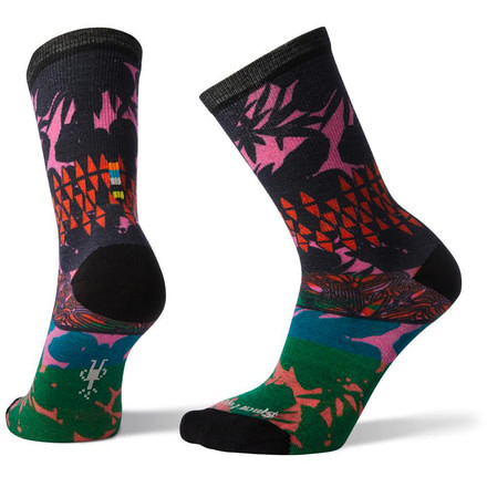 Smartwool Curated Midsummer Dream Crew - Womens, Multi Color, Medium, SW010491150M
