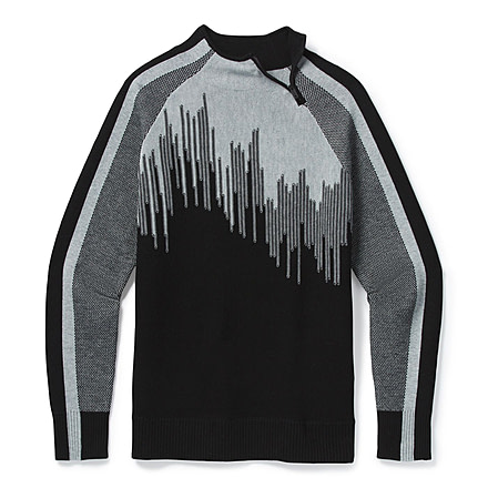 Smartwool Dacono Ski 1/4 Zip Pullover Sweater - Womens, Black, Large, SW016388001-L