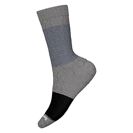 Smartwool Everyday Color Block Cable Crew Socks - Womens, Charcoal, Large, SW0018320031-L