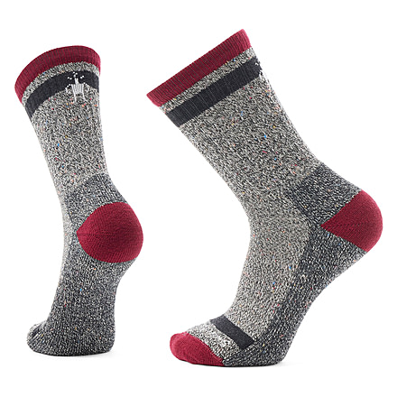 Smartwool Everyday Cozy Larimer Crew Socks, Tibetan Red, Small, SW001890A25100S000