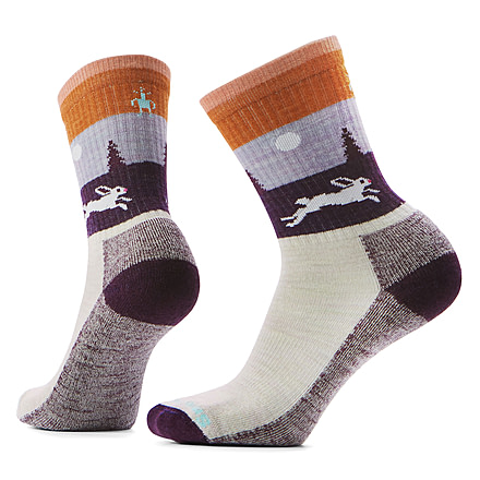 Smartwool Everyday Hare Chase Crew Socks - Womens, Moonbeam, Small, SW002507A81100S000