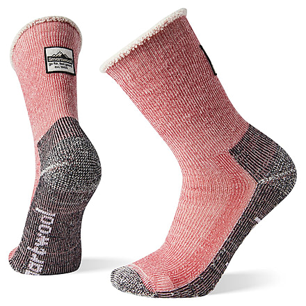 Smartwool Extra Heavy Cozy Slipper Socks, Crimson, Large, SW004069151-L