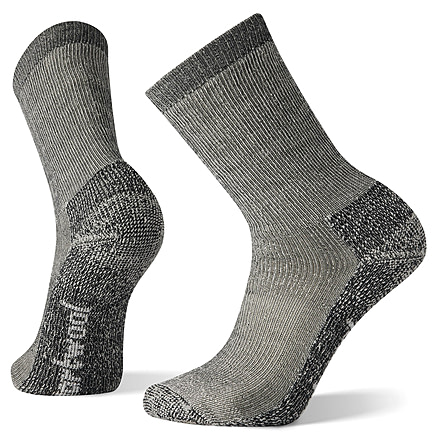 Smartwool Hike Classic Edition Extra Cushion Crew Socks, Black, Small, SW013100001100S000