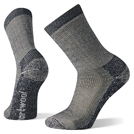 Smartwool Hike Classic Edition Extra Cushion Crew Socks, Navy, Large, SW013100410100L000