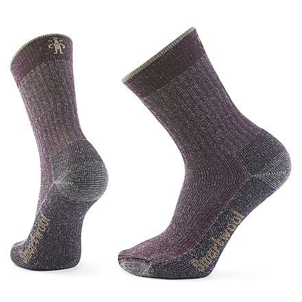 Smartwool Hike Classic Edition Full Cushion Second Cut Crew Socks, Purple Iris, Medium, SW002786L90100M000