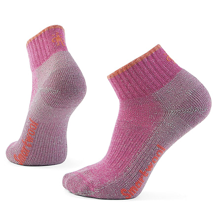 Smartwool Hike Classic Edition Light Cushion Second Cut Ankle Socks, Meadow Mauve, Large, SW002690A22100L000