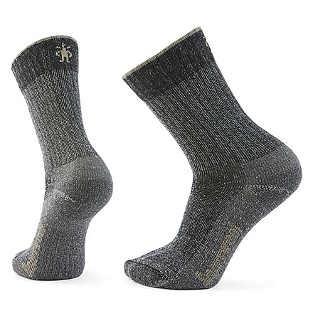 Smartwool Hike Classic Edition Light Cushion Second Cut Crew Socks, Charcoal, Medium, SW002691003100M000