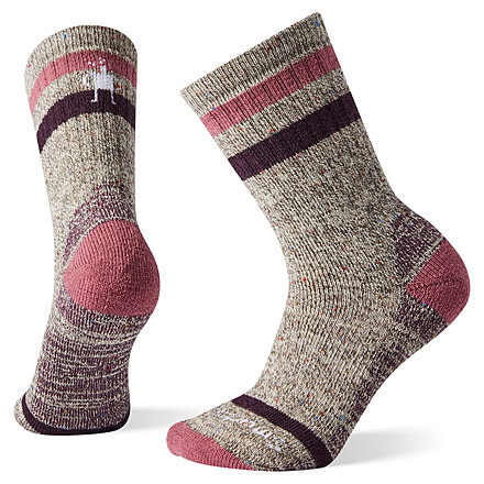 Smartwool Hike Heavy Heritage Crew Socks - Womens, Bordeaux, Large, SW001295590-L
