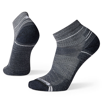 Smartwool Hike Light Cushion Ankle Socks, Medium Gray, 2XL, SW0016110521XXL000