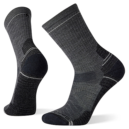 Smartwool Hike Light Cushion Crew Socks, Medium Gray, Small, SW001614052100S000