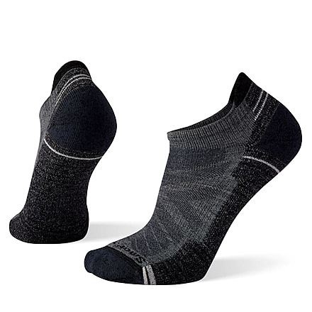 Smartwool Hike Light Cushion Low Ankle Socks, Medium Gray, Small, SW001610052100S000