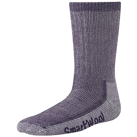 Smartwool Hike Medium Crew Sock - Kid's-Purple-Medium
