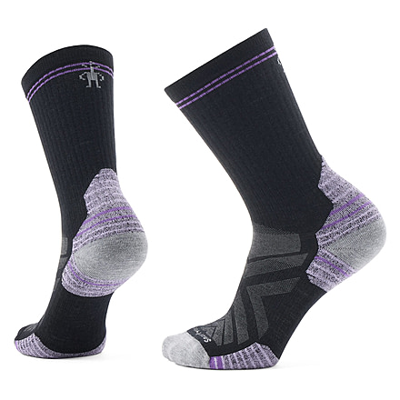 Smartwool Hike Targeted Cushion Crew Socks - Womens, Black, Medium, SW002498001100M000