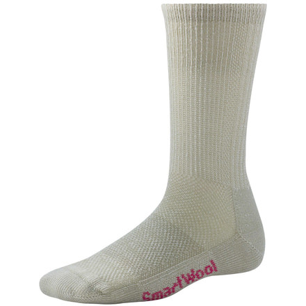Smartwool Hike Ultra Light Crew Sock - Womens-Oatmeal-Large