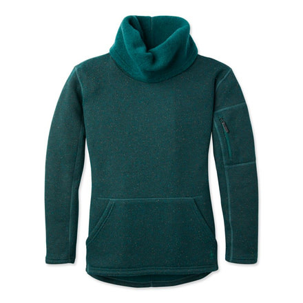 Smartwool Hudson Trail Pullover Fleece Sweater - Womens, Everglade, Small, SW000313B96-S