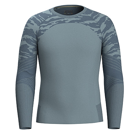 Smartwool Intraknit Active Base Layer Long Sleeve - Mens, Lead, Large, SW012790L421-L42 LEAD-L
