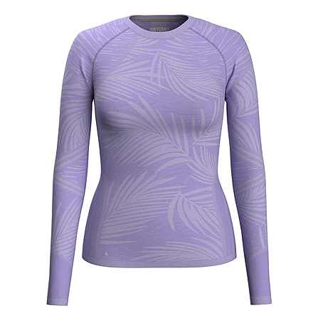 Smartwool Intraknit Active Base Layer Long Sleeve - Womens, Ultra Violet, Small, SW012792L461-S