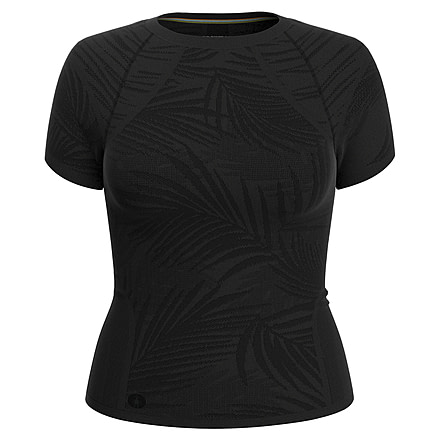 Smartwool Intraknit Active Short Sleeve - Womens, Black, Extra Small, SW0168690011-001 BLACK-XS