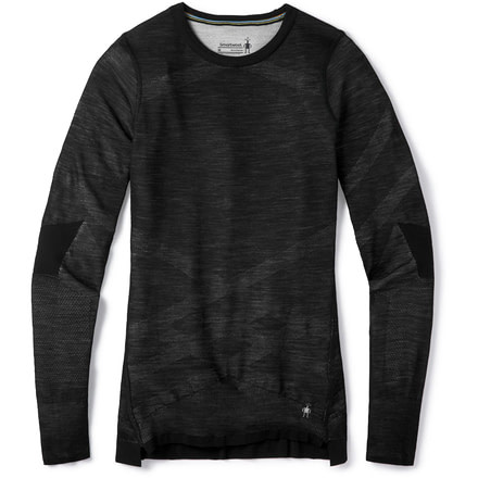 Smartwool Intraknit Merino 200 Crew - Womens, Black/White, Small, SW019284960-S