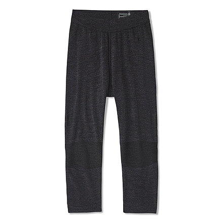 Smartwool Intraknit Thermal Merino Base Layer 3/4 Bottom - Mens, Charcoal Heather/Black, Large, SW0168250111-L