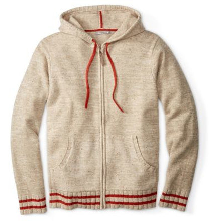 Smartwool Larimer Full Zip Hoody - Mens, Oatmeal Heather, Extra Large, SW000119277XL
