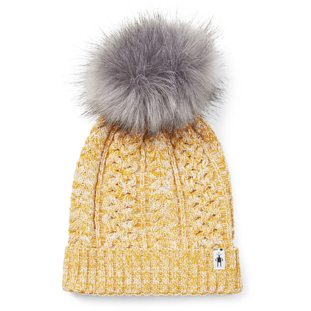 Smartwool Lodge Girl Beanie, K41 Honey Gold Heather, 1FM, SW016440K411FM