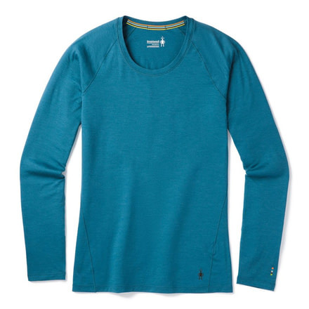 Smartwool Merino 150 Baselayer Long Sleeve - Womens, Light Marlin Blue, Extra Small, SW015255B38-XS