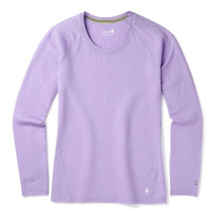 Smartwool Merino 150 Baselayer Pattern Long Sleeve - Womens, Cascade Purple, Large, SW015256B30-L