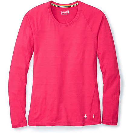 Smartwool Merino 150 Baselayer Pattern Long Sleeve - Womens, Potion Pink, Large, SW015256906