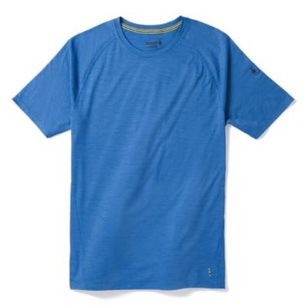 Smartwool Merino 150 Baselayer Pattern Short Sleeve - Mens, Bright Cobalt, Small, SW016060A28-S