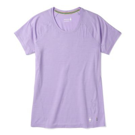 Smartwool Merino 150 Baselayer Pattern Short Sleeve - Womens, Cascade Purple, Large, SW015254B30-L