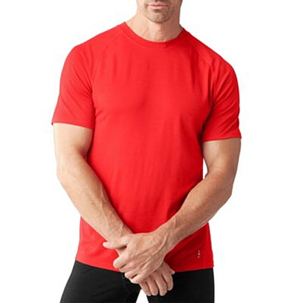 Smartwool Merino 150 Baselayer Short Sleeve - Mens, Fire Red, Medium, SW016041673M