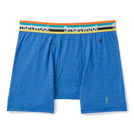 Smartwool Merino 150 Pattern Boxer Brief - Mens, Bright Cobalt, Extra Large, SW014012A28-XL
