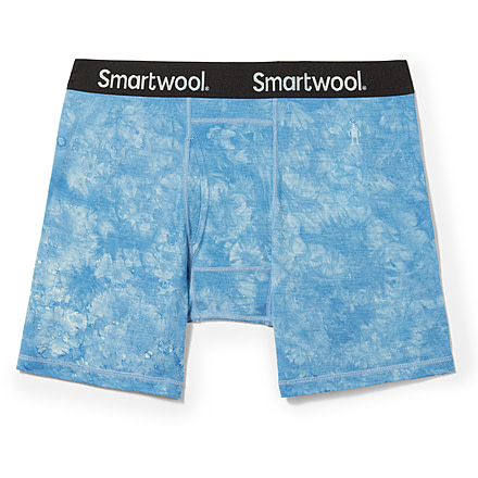 Smartwool Merino 150 Plant-Based Dye Boxer Brief Boxed - Mens, J74 Light Indigo Marble Wash, Large, SW016818J74L