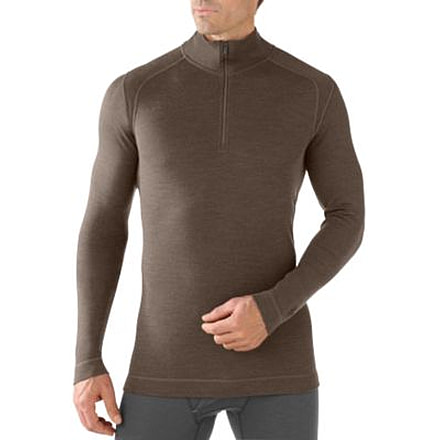 Smartwool Merino 250 Base Layer 1/4 Zip - Mens, Taupe Heather, 2XL, SW0SS603736XXL