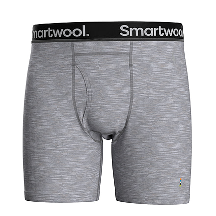 Smartwool Merino Boxer Brief Boxed - Mens, Light Gray Heather, Small, SW0169985451-S