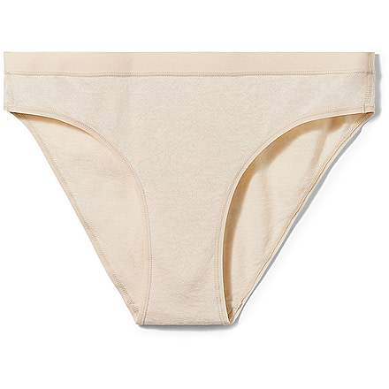 Smartwool Merino Lace Bikini Boxed - Womens, Almond, Large, SW016618L311-L