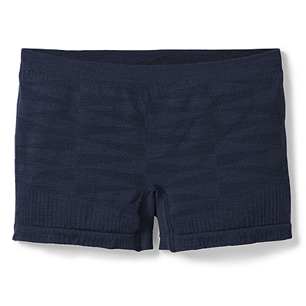 Smartwool Merino Seamless Boy Short - Womens, Deep Navy, Medium, SW016236092-M