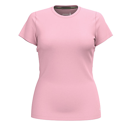 Smartwool Merino Short Sleeve Tee - Womens, Faded Rose, Large, SW016916P37100L000