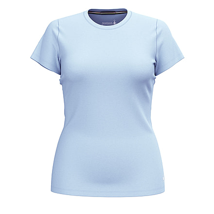Smartwool Merino Short Sleeve Tee - Womens, Serene Blue, Small, SW016916N75100S000