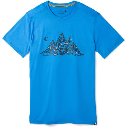 Smartwool Merino Sport 150 Glouton Tee - Mens, Ocean Blue, Medium, SW000365D15-M