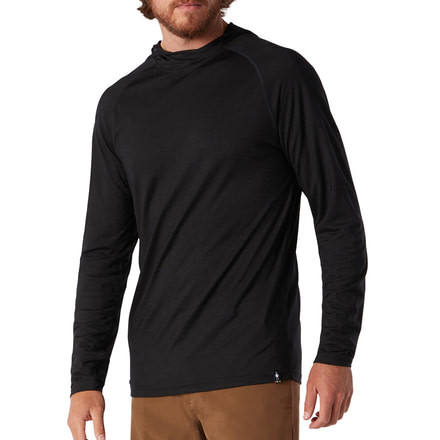 Smartwool Merino Sport 150 Hoodie - Mens, Black, Large, SW000373001-L