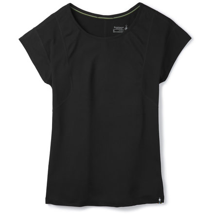 Smartwool Merino Sport 150 Short Sleeve - Womens, Black, Large, SW015136001-L